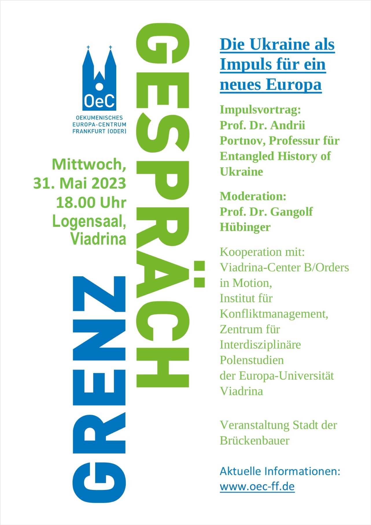 OeC Plakat grenzgespräch 31052023